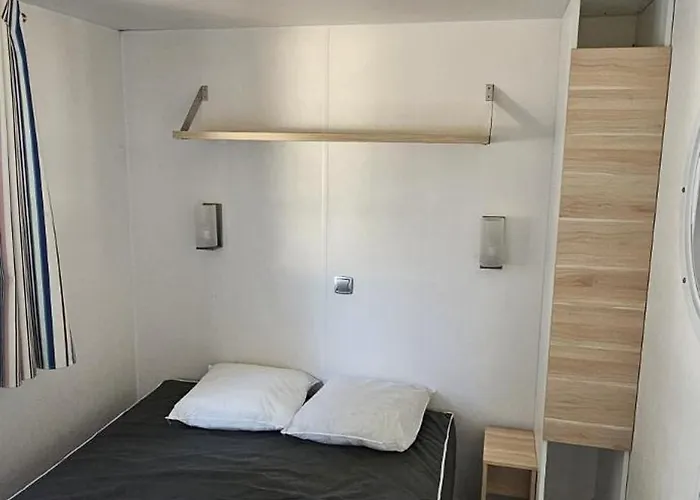 Mobil 4 Pers Ombragé Climatisé Marvilla Parc Camping Agde